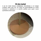 Mesa Lateral De Apoio 100% Mdf Bel Alta Terracota