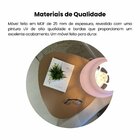 Mesa Lateral De Apoio 100% Mdf Bel Alta Terracota