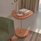 Mesa Lateral De Apoio 100% Mdf Bel Alta Terracota