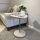 Mesa Lateral De Apoio 100% Mdf Bel Off White