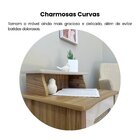 Mesa Lateral De Apoio 100% Mdf Com Porta Em Palinha Charlotte