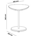 Mesa Lateral De Apoio Bel Terracota