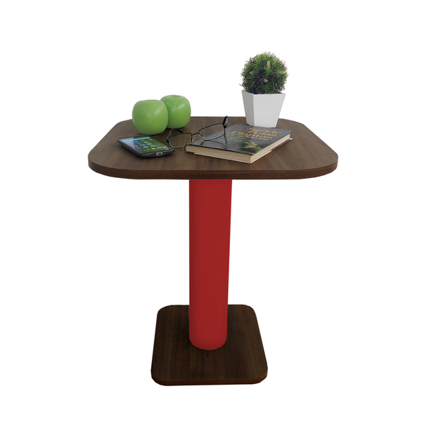 Mesa Lateral De Apoio Cabeceira Criado Mudo Sala Vermelho