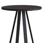 Mesa Lateral De Apoio Com Pés Metálicos 40x40cm Freedom Móvel