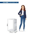 Mesa Lateral De Apoio Encaixa Sofá Book Líder Design