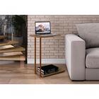 Mesa Lateral De Apoio Estilo Industrial Steel Quadra Vermont