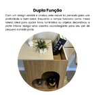 Mesa Lateral De Apoio Para Pet Aberturas Discovery Carvalho/o