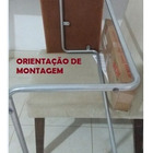 Mesa Lateral De Apoio Para Suporte Braço Sofá Canela