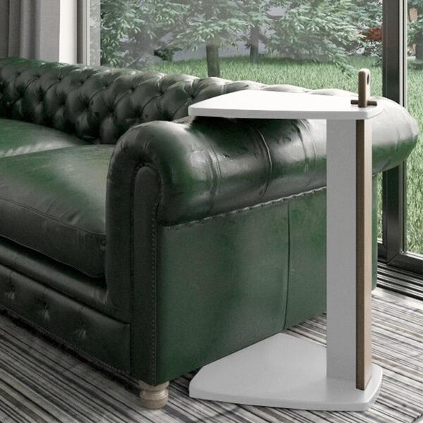 Mesa Lateral De Aproximação Multimóveis Cr45099 Branco