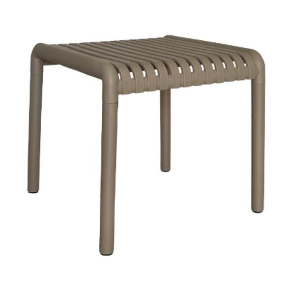 Mesa Lateral E De Apoio Quadrada Área Externa Outdoor Gávea R