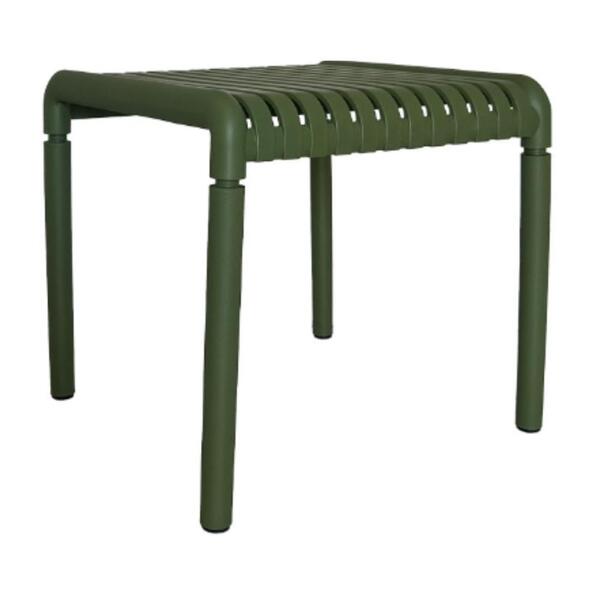 Mesa Lateral E De Apoio Quadrada Área Externa Outdoor Gávea R