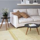 Mesa Lateral E Mesa De Centro Pés Palito Sorelle Preto