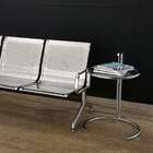 Mesa Lateral Ellen Cinza Rivatti