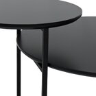 Mesa Lateral Elm 46,5x91,5cm Preto