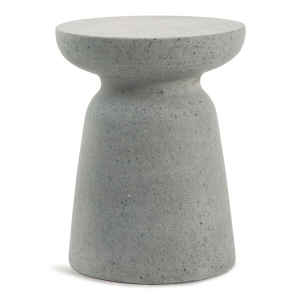 Mesa Lateral Em Cimento Cinza 45cm 18160 Mart