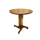 Mesa Lateral Em Madeira Pinus Bardek Nozes