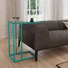 Mesa Lateral Encaixe Elena Azul