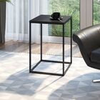 Mesa Lateral Estilo Industrial Alta 40x40cm Freedom Móvel Na