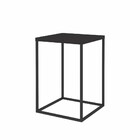 Mesa Lateral Estilo Industrial Alta 40x40cm Freedom Móvel Na