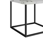 Mesa Lateral Estilo Industrial Média 40x40cm Cube 24802 Artes