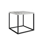 Mesa Lateral Estilo Industrial Média 40x40cm Cube 24802 Artes