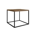 Mesa Lateral Estilo Industrial Média 40x40cm Freedom Móvel Na