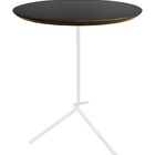 Mesa Lateral Flip Branca Com 60cm De Altura E Tampo De 40cm -