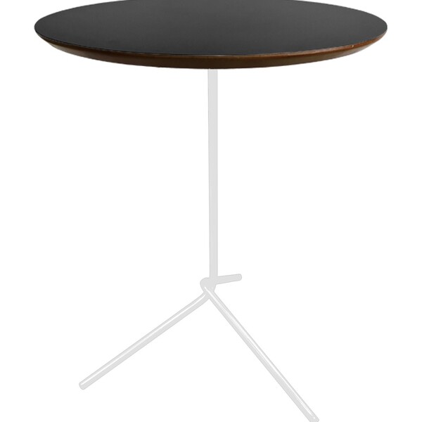 Mesa Lateral Flip Branca Com 60cm De Altura E Tampo De 40cm -