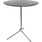 Mesa Lateral Flip Cromada Com 50cm De Altura E Tampo De 40cm