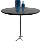 Mesa Lateral Flip Cromada Coverglass Altura 60cm E Tampo 40cm