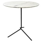 Mesa Lateral Flip Preta Fosca Com 50cm De Altura E Tampo De 4