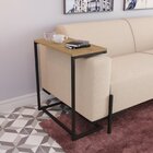 Mesa Lateral Freijo/preto Fosco