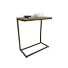 Mesa Lateral Freijo/preto Fosco