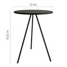 Mesa Lateral Gabriela Wood Preta