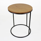 Mesa Lateral Hernane Estilo Industrial 45cm - Mel