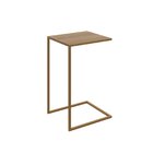 Mesa Lateral Industrial 40cm Hanover/dourado