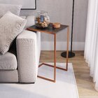 Mesa Lateral Industrial Artesano Marquina / Cobre