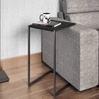 Mesa Lateral Industrial Linha Complementos Preto