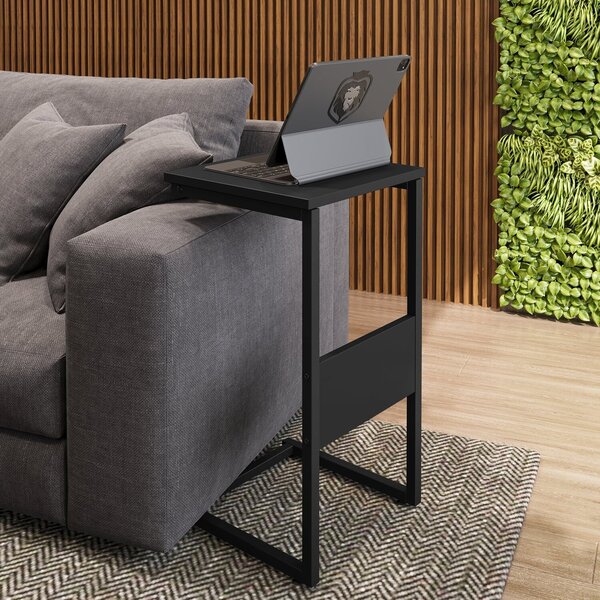 Mesa Lateral Industrial Preto