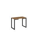 Mesa Lateral Industrial Preto/canela