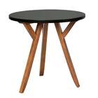 Mesa Lateral Ipiranga Amêndoa E Preta