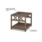 Mesa Lateral Isabella Área Externa Em Madeira Eucalipto - Cas