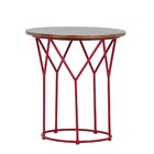 Mesa Lateral Joinha - Vermelho