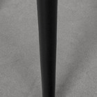 Mesa Lateral Jojo Redonda Preto - 47x46cm