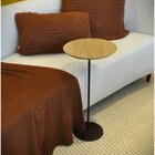 Mesa Lateral Karla - Alta, Tampo Redondo Itapuã E Base Aço Co