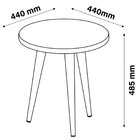 Mesa Lateral Legs Nature Patrimar