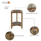 Mesa Lateral Lizz Redonda - Casa D