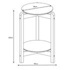 Mesa Lateral Lizz Redonda - Casa D