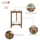 Mesa Lateral Lizz Redonda - Casa D