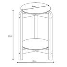 Mesa Lateral Lizz Redonda - Casa D